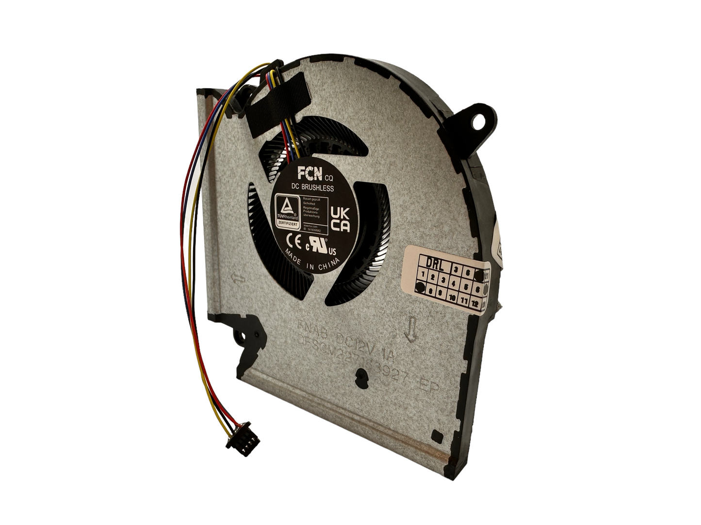 Original CPU Cooling Fan for ASUS DFSCM227163927 13NR0540P01011 13NR0880P01011 6033B0111301 6033B0092301