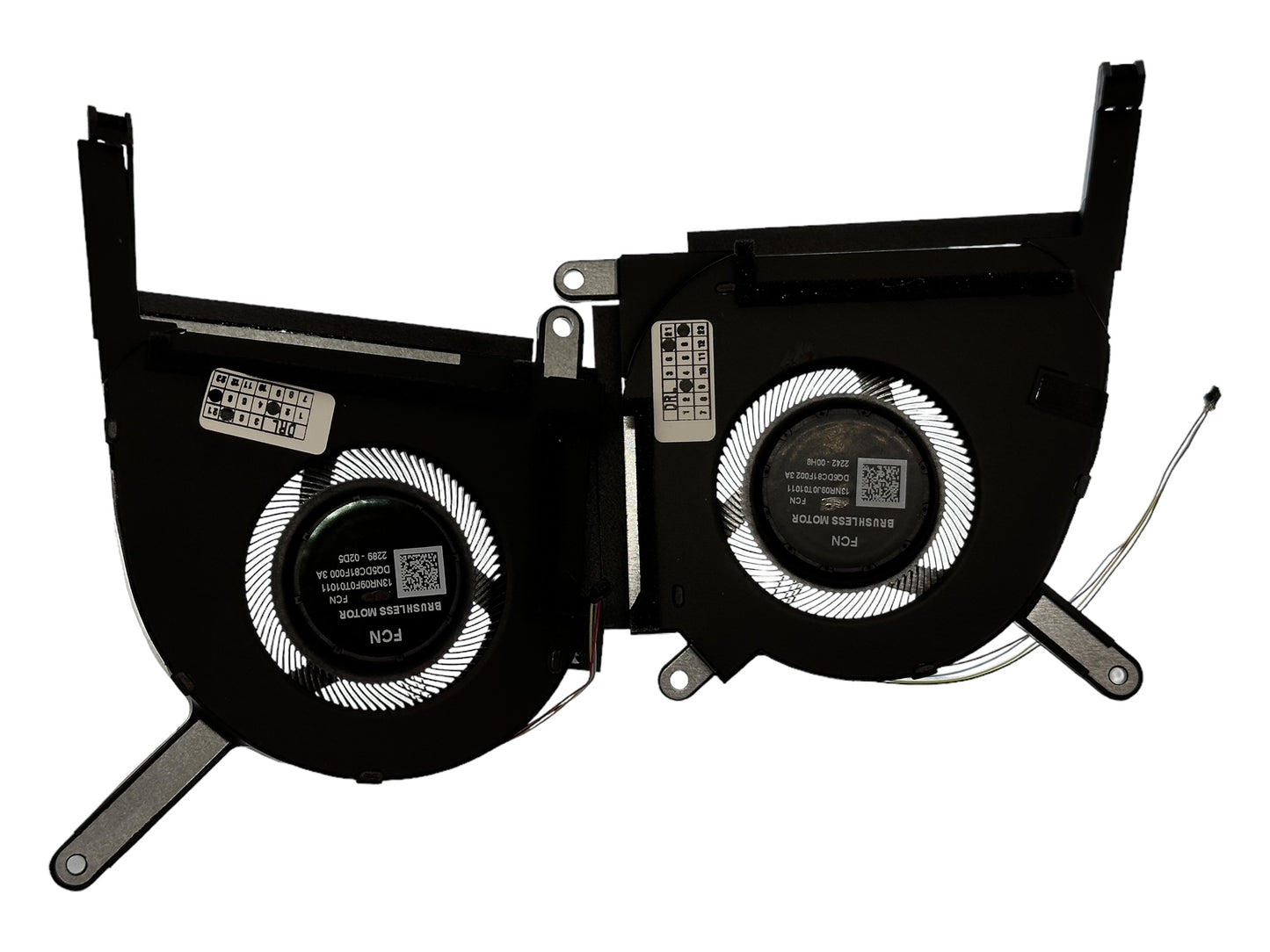 Cooling Fan Set CPU + GPU for Asus 13NR09F0T01011 13NR09J0T01011 DFSCK22D05883E DFSCK22115181E