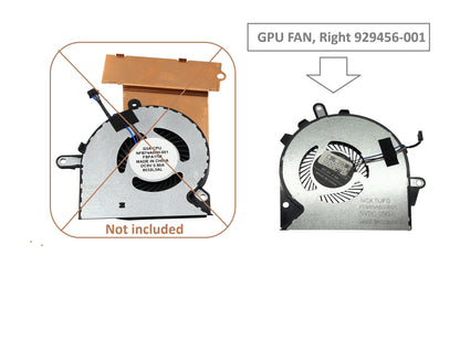 Compatible GPU Cooling Fan for HP 929456-001 NS85B00-16M03 NFB76A05H-001
