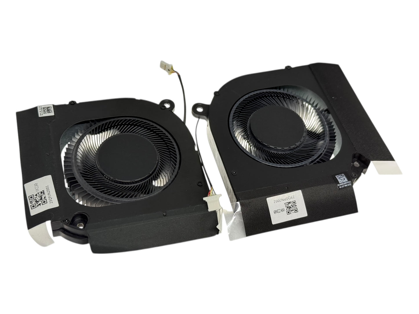 Original Cooling Fan Set CPU + GPU for Acer QFJN2.001 23.QGPN2.001 23.QGPN2.002 23.QFJN2.002 DFSCL12E16486M NS8CC19-21G12 DFSCK22D05883M NS8CC19-21G11