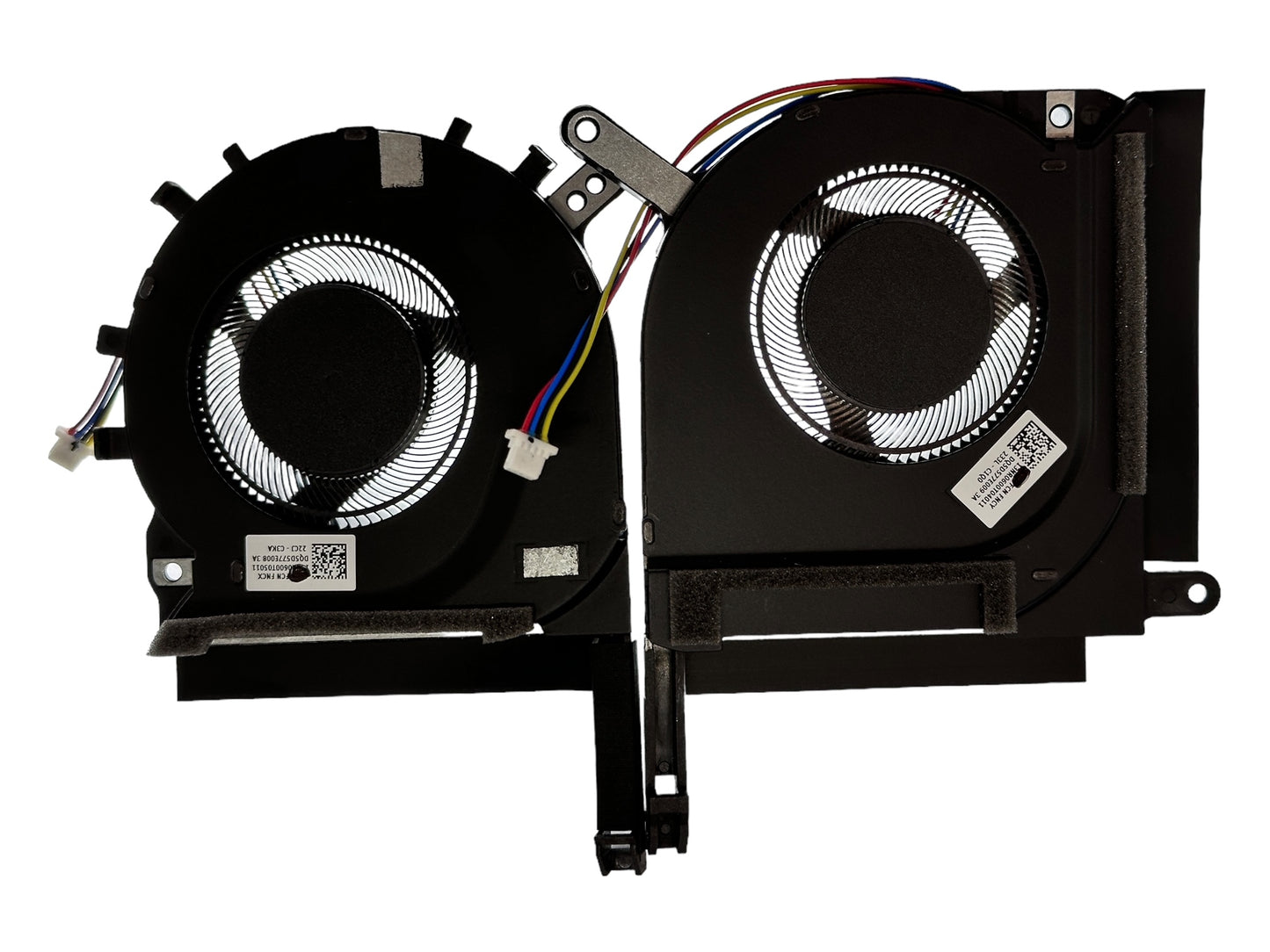 Cooling Fan Set CPU + GPU for Asus 13NR0600T05011 13NR0600T04011 13NR0750T01011 DFS5K22B056738 DFS5K2211533718 DQ5D577E009 DQ5D577E010