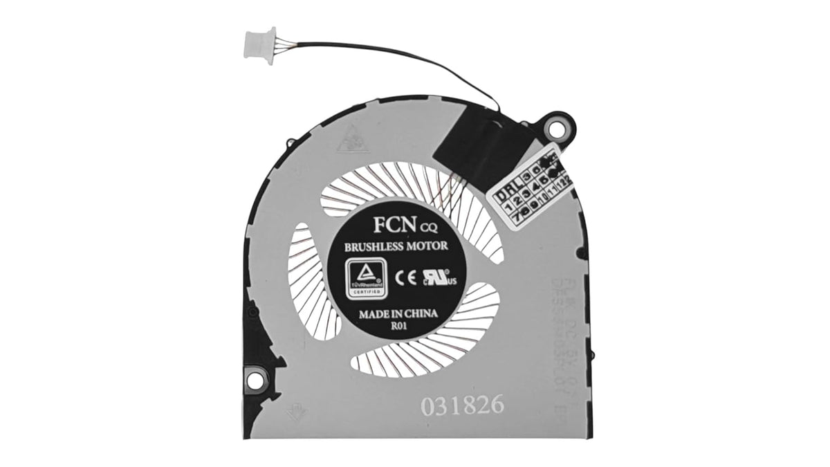Compatible CPU fan (single outlet) for Acer NS85C06-18K20, NS85C06-18K22, A715-74G, A715-76G, CN315-71, AN715-51, A715-41G, A715-42G, A715-43G, A715-43G 5-75GG,AN515-43, AN515-54, AN517-51