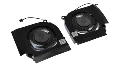Compatible CPU and GPU fans for Acer Nitro 5 (DC 12V) AN515-58, AN515-46, AN517-42, AN517-55, PH315-55, PH317-55, PH317-56, DFSCL12E16486M, DFSCK22D058 83MMM, NS8CC19-21G12, EG75091S1-C080-S9A
