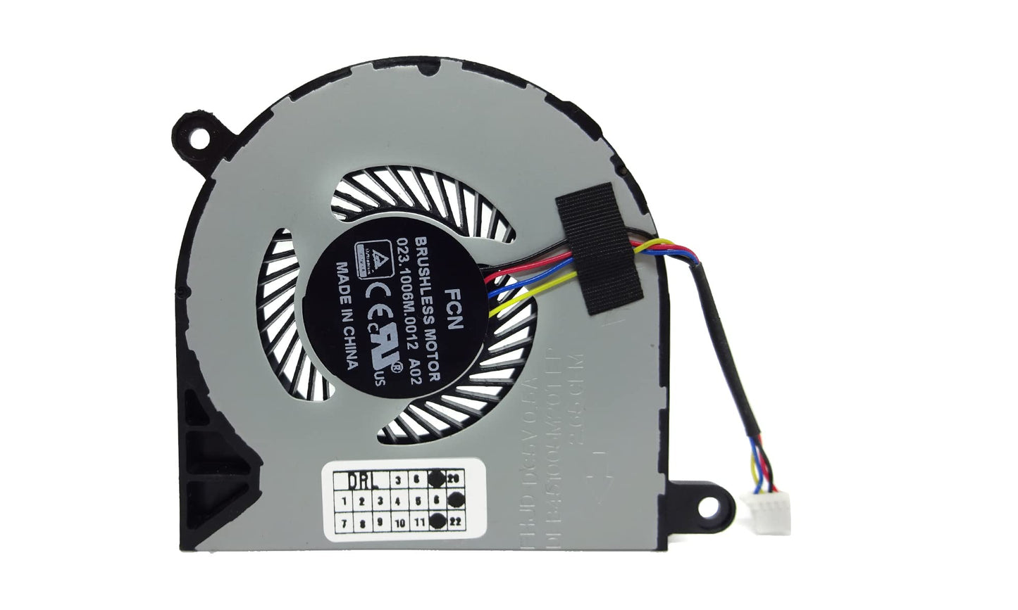 Compatible CPU Cooling Fan for Dell 31TPT 031TPT DFB451005M20T 023.1006M.0012 Inspiron 13 5379 7368 7378 15 5578 7569 7579