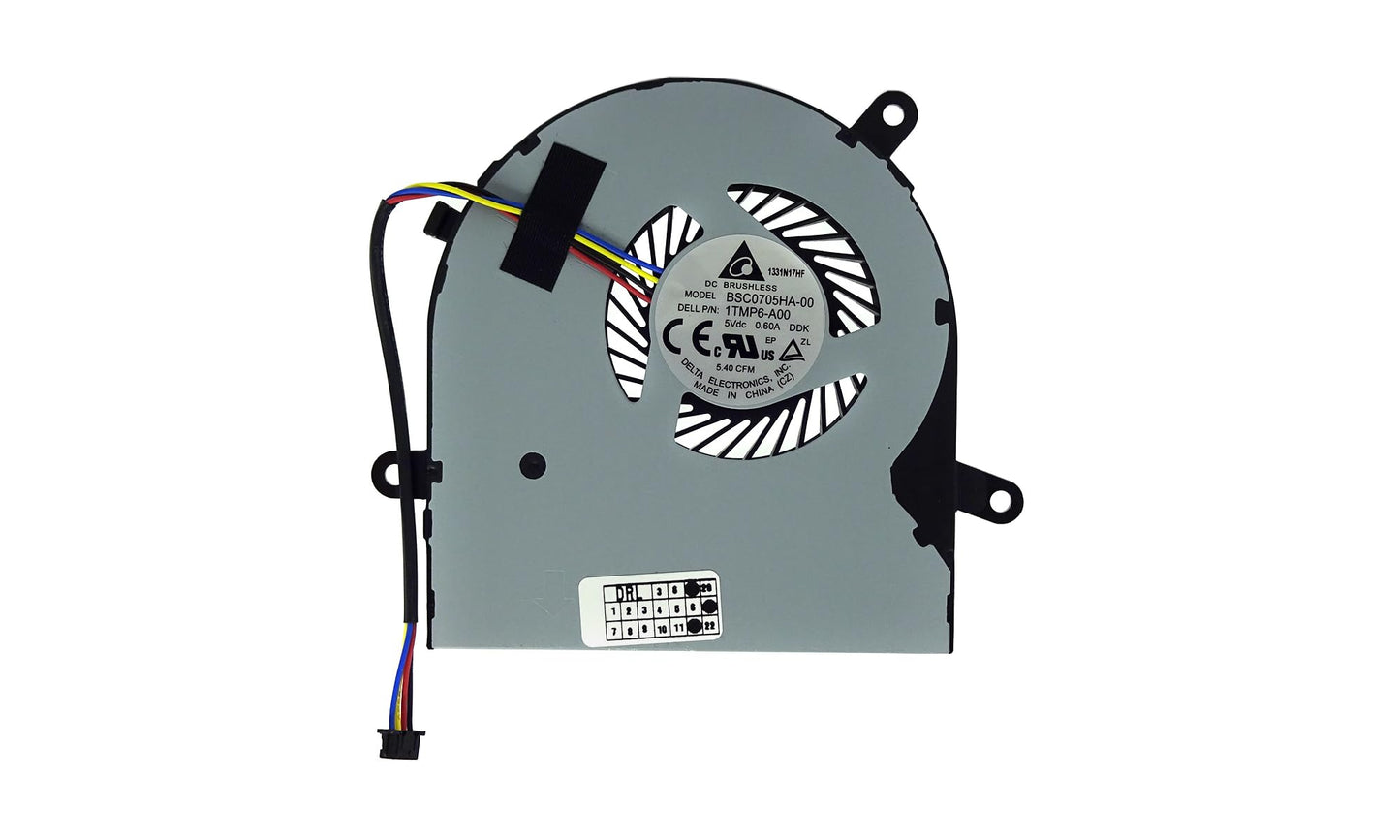 Compatible CPU Cooling Fan for Dell 1TMP6 01TMP6 PVB070B05H-P01-AE BSC0705HA-00