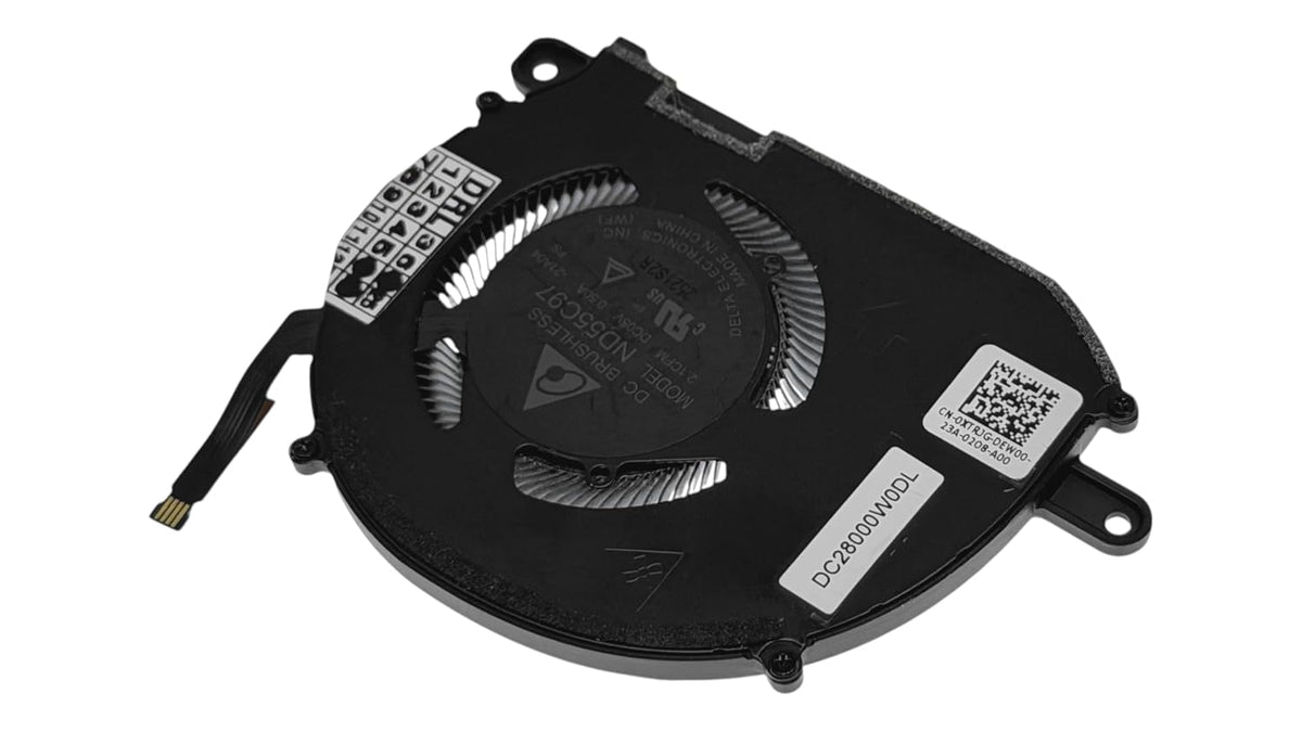 Compatible Cooling Fan LEFT for Dell XPS 13 Plus 9320 (2022), model ND55C97-21A04, EG50040S1-CQ40-S9A, XTRJG, 0XTRJG, DC28000W0SL, DC28000W0DL