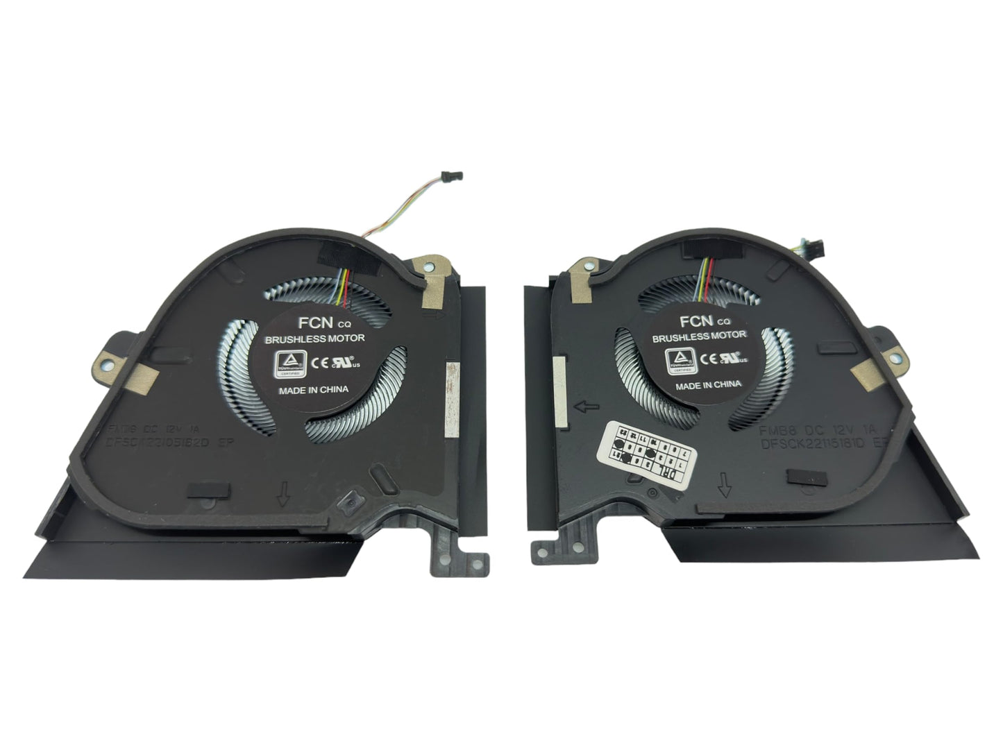 Compatible Cooling Fan Set CPU + GPU for Asus 13NR02Z0P08011 13NR02Z0P09011, DFSCK22105182D FMB8, DFSCK22115181D