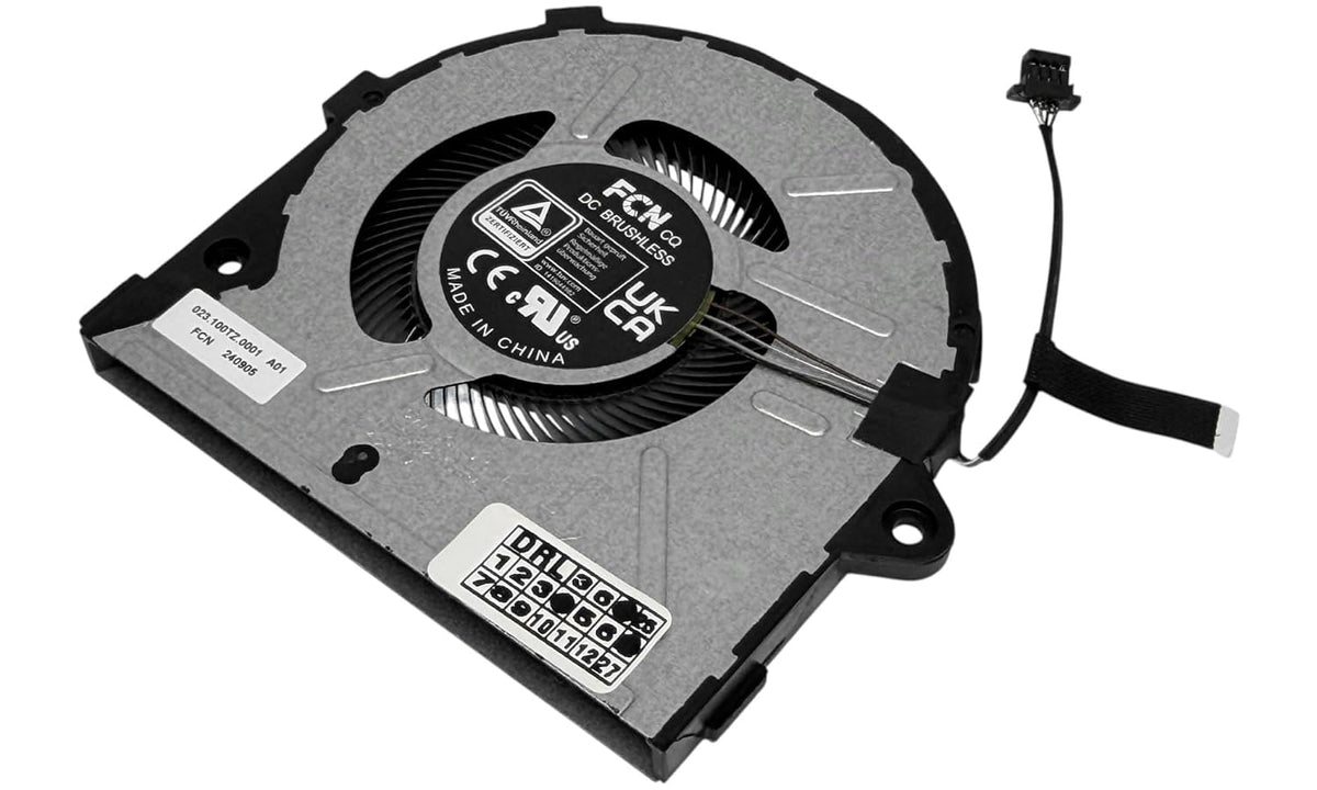 Compatible Cooling fan for DELL Latitude 3440, 3450, 3540, 3550 echipate cu CPU Intel Gen 12 & 13 (year 2022, 2023, 2024) UMA, model BAPA0706R5HY013, DFS5K12B15E6AE, BN75 06S5H-002P, PKP5N, 0PKP5N