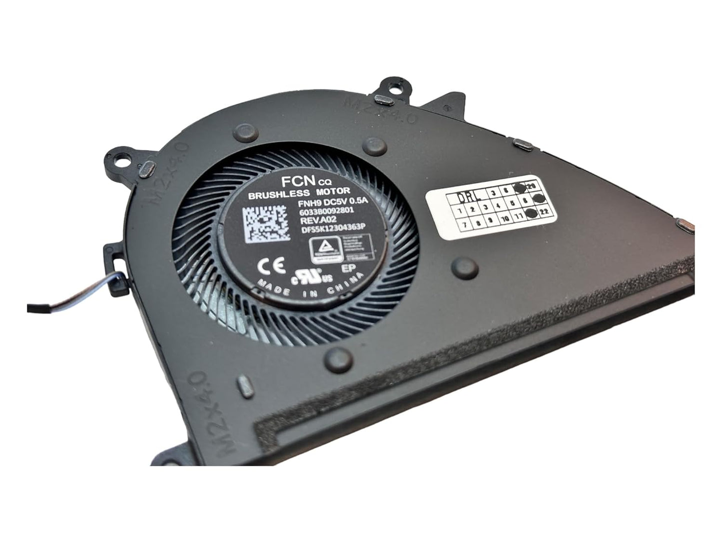 Compatible CPU Cooling Fan for HP M53032-001 M50402-001 6033B0092801 DFS5K12304363P