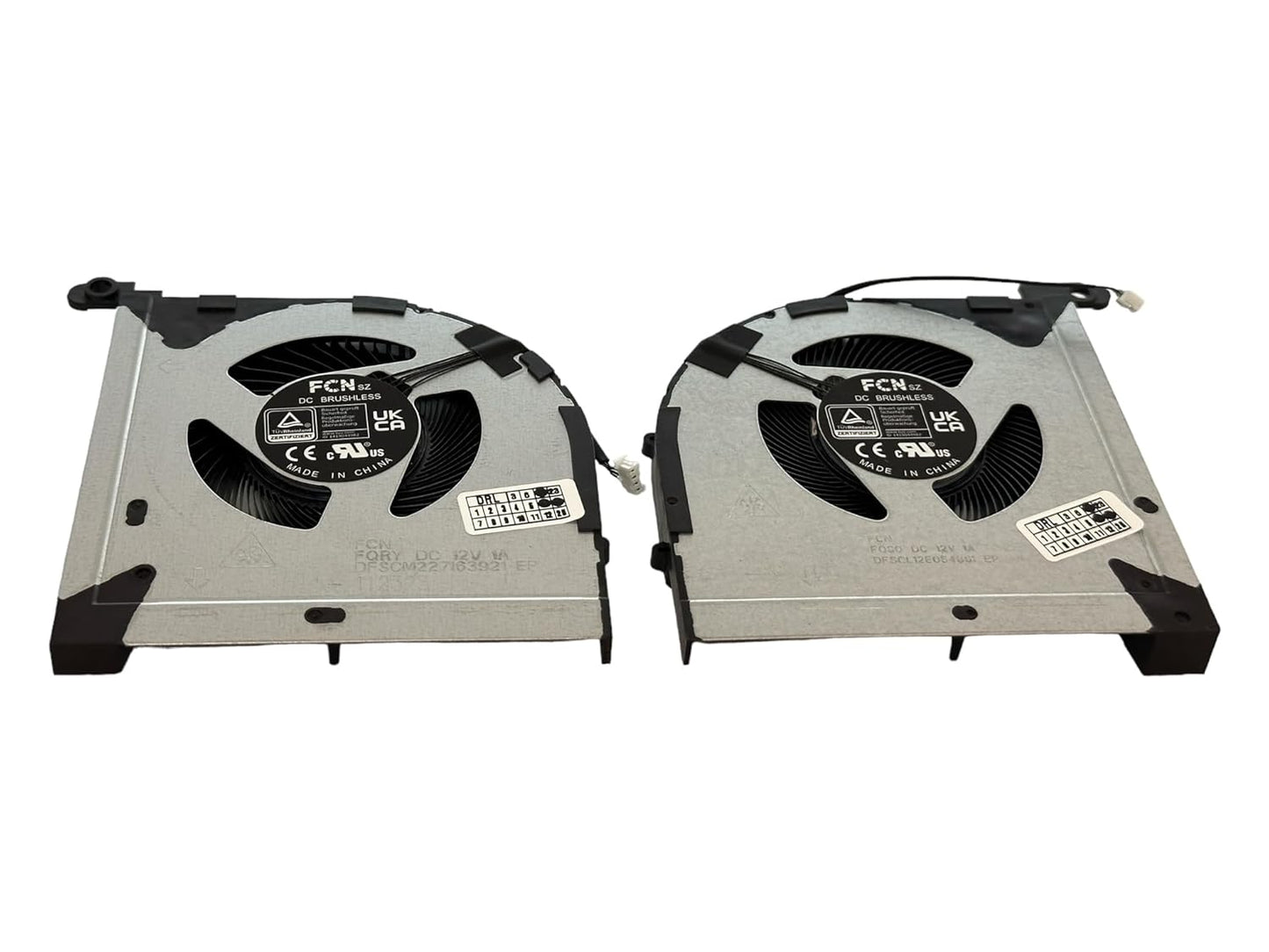Compatible Cooling Fan Set CPU + GPU for Lenovo 5H40S20914 5H40S20937 DFSCL12E064861 DFSCM227163921