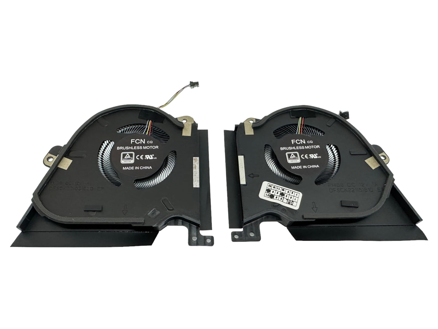 Compatible Cooling Fan Set CPU + GPU for Asus 13NR02Z0P08011 13NR02Z0P09011, DFSCK22105182D FMB8, DFSCK22115181D