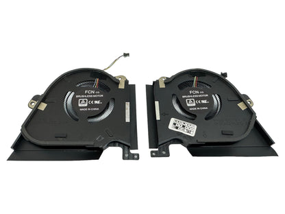 Compatible Cooling Fan Set CPU + GPU for Asus 13NR02Z0P08011 13NR02Z0P09011, DFSCK22105182D FMB8, DFSCK22115181D