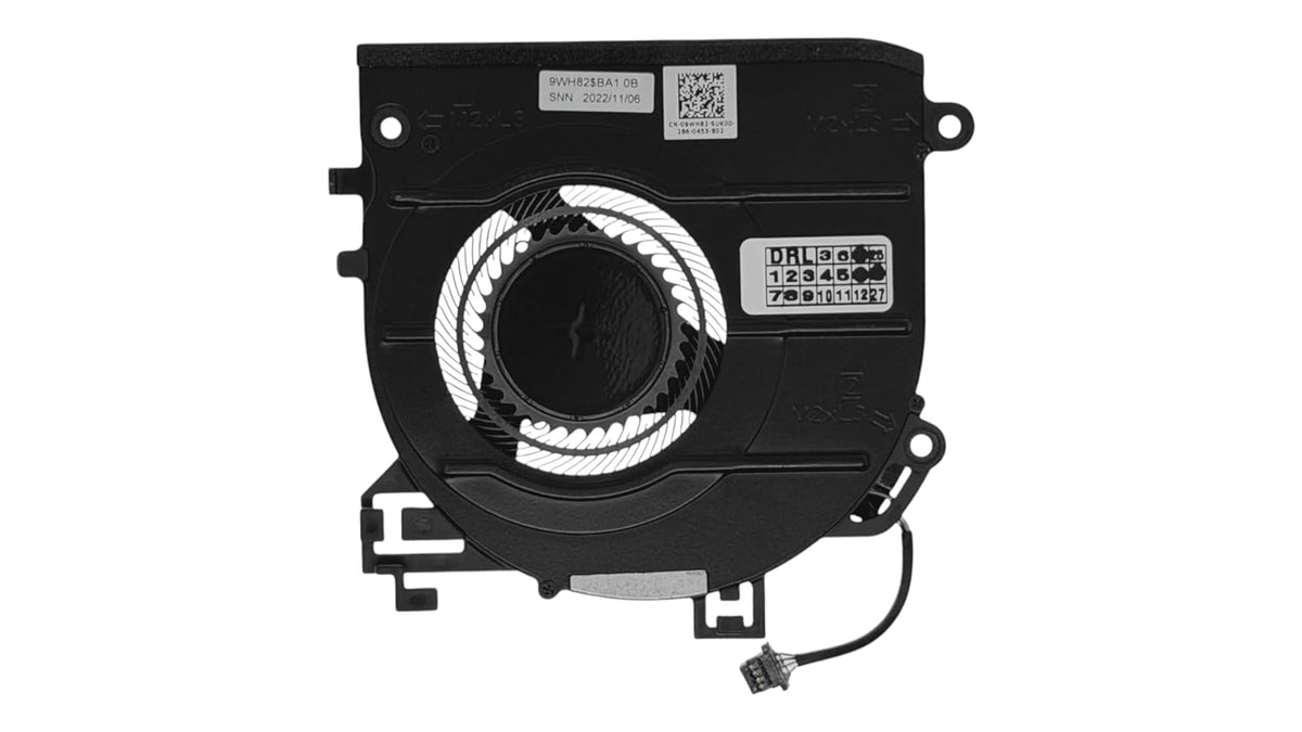 Compatible CPU Fan for Dell Latitude 5340, 5340 2-in-1, Latitude 5350, 5350 2-in-1, Model 023.100TJ.0011, EG50040S1-CU70-S9A, DFS5K12B15E6AH, 9WH82, 09WH82, 0VX3PVPVPV, VX3PV