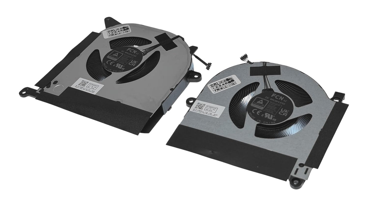 Compatible Cooling fans set for ThinkBook 16p G4 IRH, type 21J8, DC:12V, model DFSCL12E064869, DFSCL12E164869, 5F10S14097, 5F10S14096