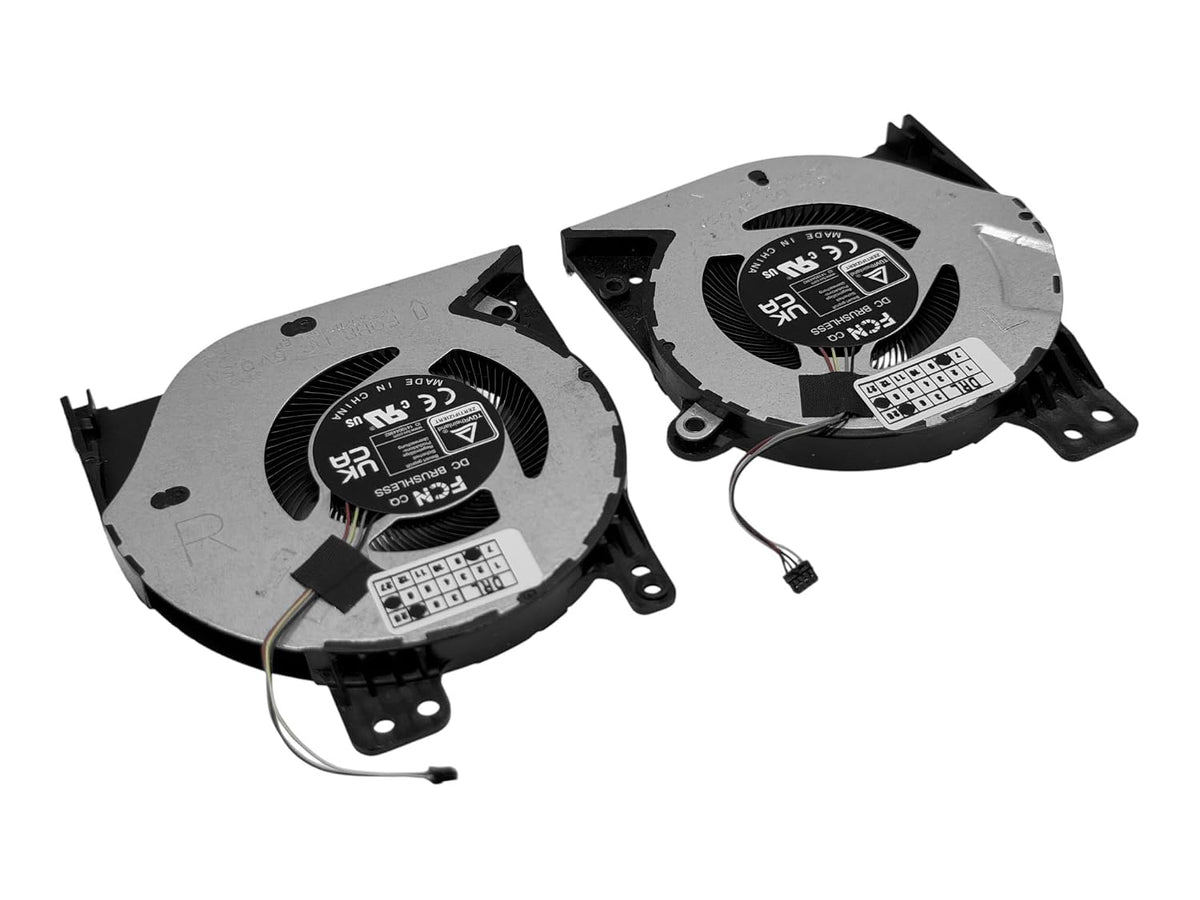 Compatible Fan set for Asus ROG Flow Z13 GZ301VF, GZ301VI, GZ301VIC, GZ301VU, GZ301VV, 13NR0BH0T01011, 6033B0119401, 13NR0BH0T02011, 6033B011 9301