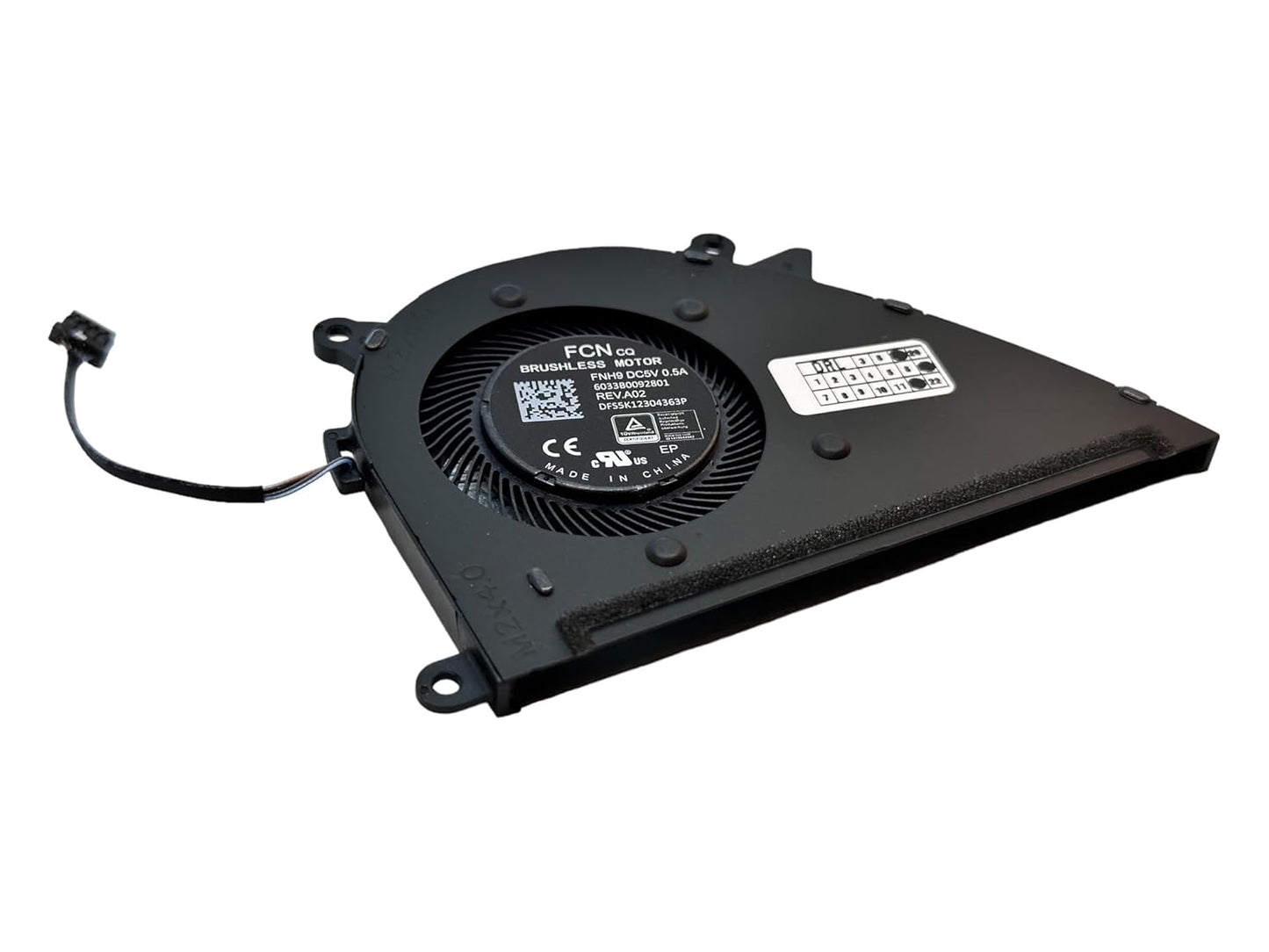 Compatible CPU Cooling Fan for HP M53032-001 M50402-001 6033B0092801 DFS5K12304363P