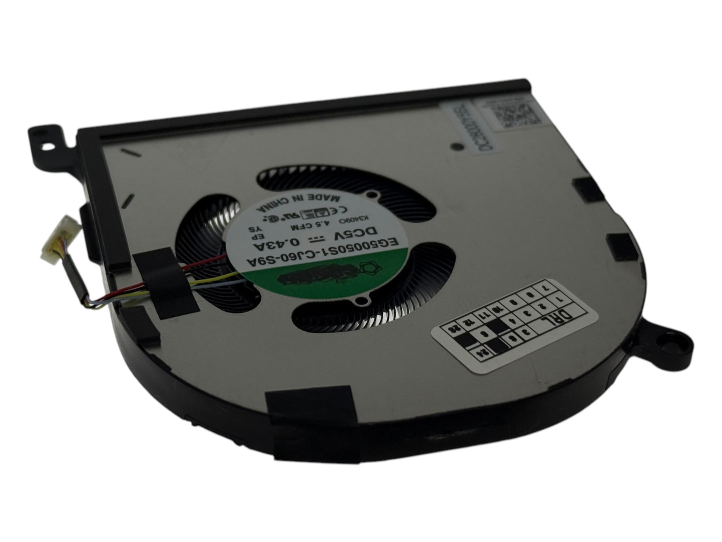 Compatible CPU Cooling Fan for Dell 594WG 0594WG ND75C87-21F08 EG50050S1-CJ60-S9A DC28000Y5S