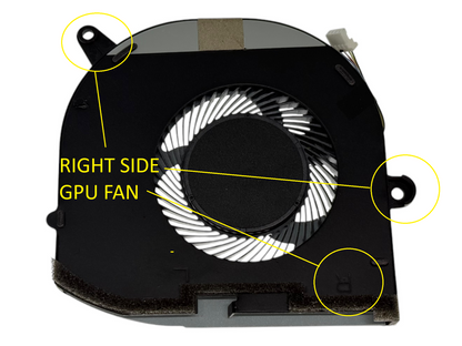 Compatible GPU Cooling Fan for Dell V9H8N 0V9H8N TK9J1 0TK9J1 DC28000NHD0 DC28000NHF0 DC28000IPF0 DFS201105PR0T