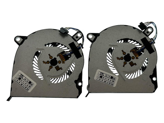 Compatible HP PAVILION 14-CE L26367-001 L19159-001 NS85B00-17K16 Cooling Fan Kit (Discrete Graphics Memory)
