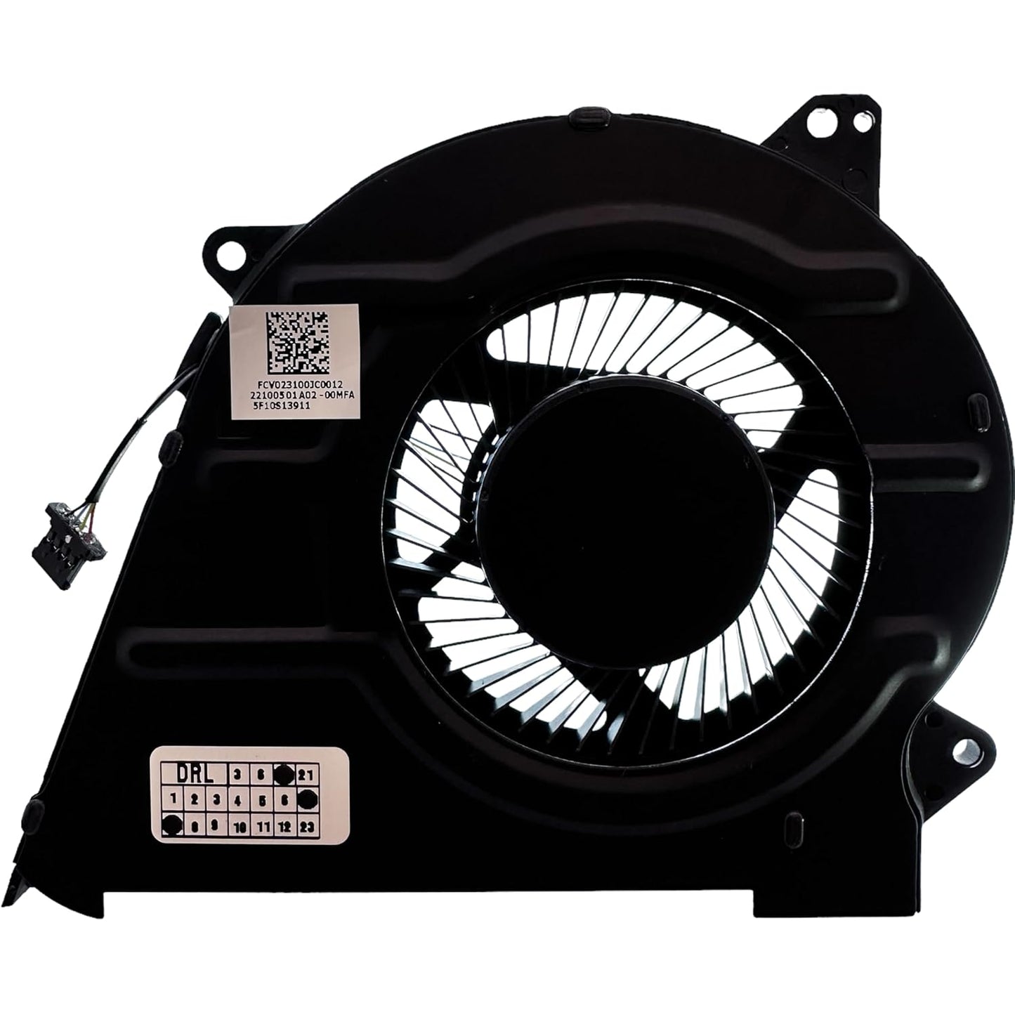 Compatible CPU Cooling Fan for Lenovo PN 5F10S13911 Model NS85C44-19J01 DFS5K121154918