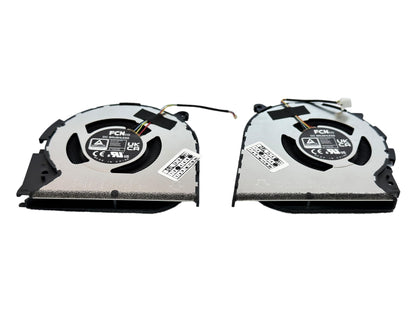 Compatible Cooling Fan Set CPU + GPU for Asus DFS5K12605384G, 13NB0U40T03121 13NB0U40T03011 13NB0U40T03021, 13NB0U40T02011 13NB0U40T02121