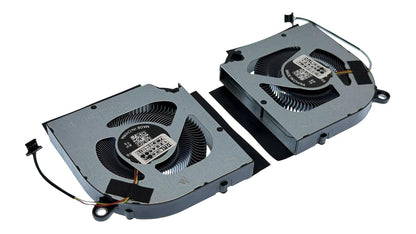 Compatible CPU and GPU fans for Acer Nitro 5 (DC 12V) AN515-58, AN515-46, AN517-42, AN517-55, PH315-55, PH317-55, PH317-56, DFSCL12E16486M, DFSCK22D058 83MMM, NS8CC19-21G12, EG75091S1-C080-S9A