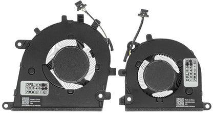 Compatible CPU + GPUS FANS SET DFS5K121142621, DFS5F22B048671, HQ2330045J007, HQ2330045K007, BN6505S5H-005P, BN5505S5H-000P for Le novo Slim 7 14 IRP8, 1 4IMH9, Slim 6 14APU8, 14IAP8, 14IRH8, 14IRP8