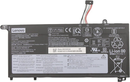 Compatible Lenovo FRU TP1415 SD/A L19D3PDA 11.58V45Wh3cell bty, 5B10Z21197