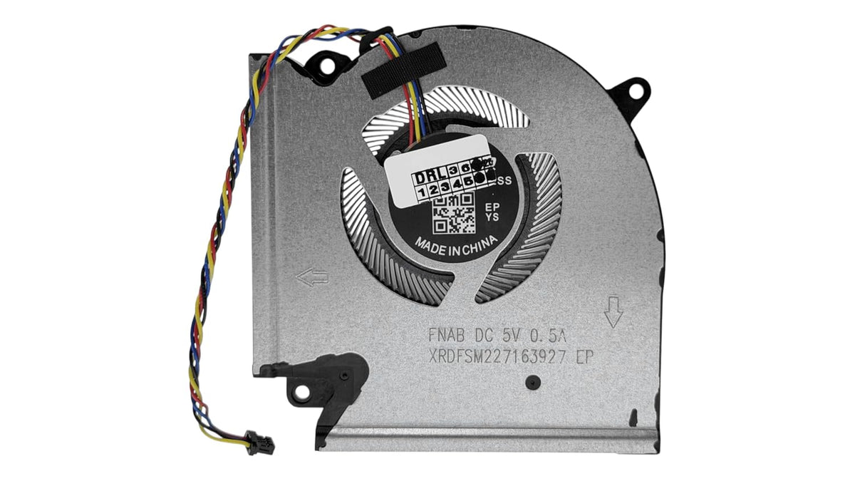 Compatible CPU fan (5V 0.5A) for Asus NS85C59-20G04, NS85C59-21J09, DFS5K221153715, 6033B0093901, 6033B0094101, 6033B0111801, ONLY for G5 13IC IC G5 13IE G513IH G513QC G513QE