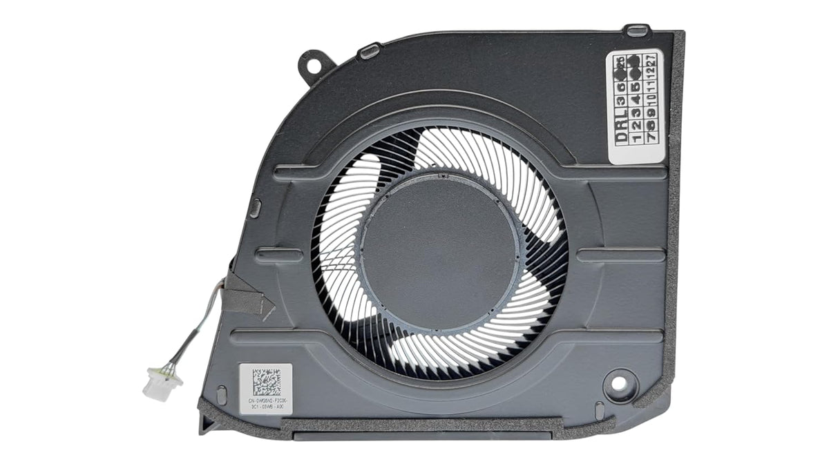 Compatible CPU fan for Dell Inspiron 14 Plus 7440 (2024), model DFS5L22H05G866, 023.100WX.0001, WG5N2, 0WG5N2