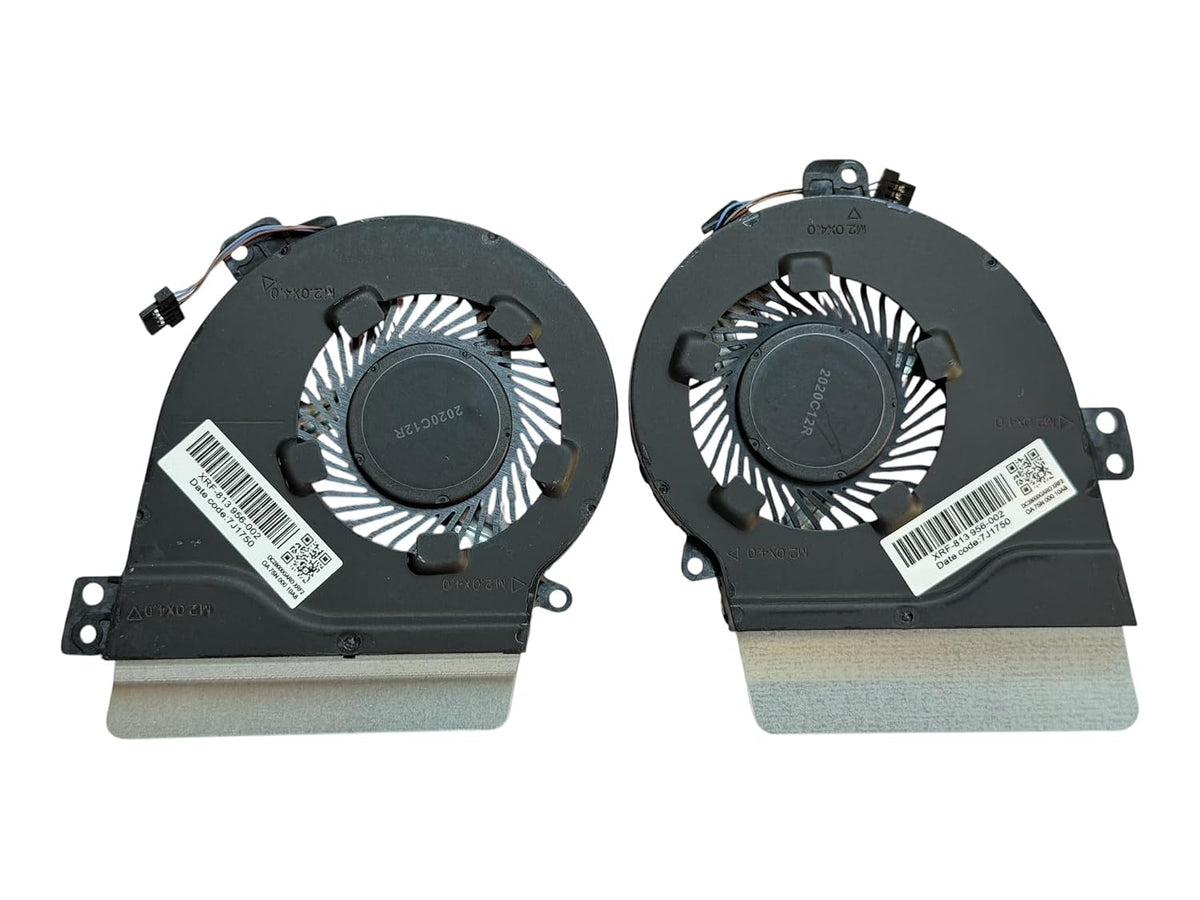 Compatible Fan Set for HP Pavilion 15-CS3000, L40620-001, L40619-001, ND75C07-18E20, ND75C07-18E19