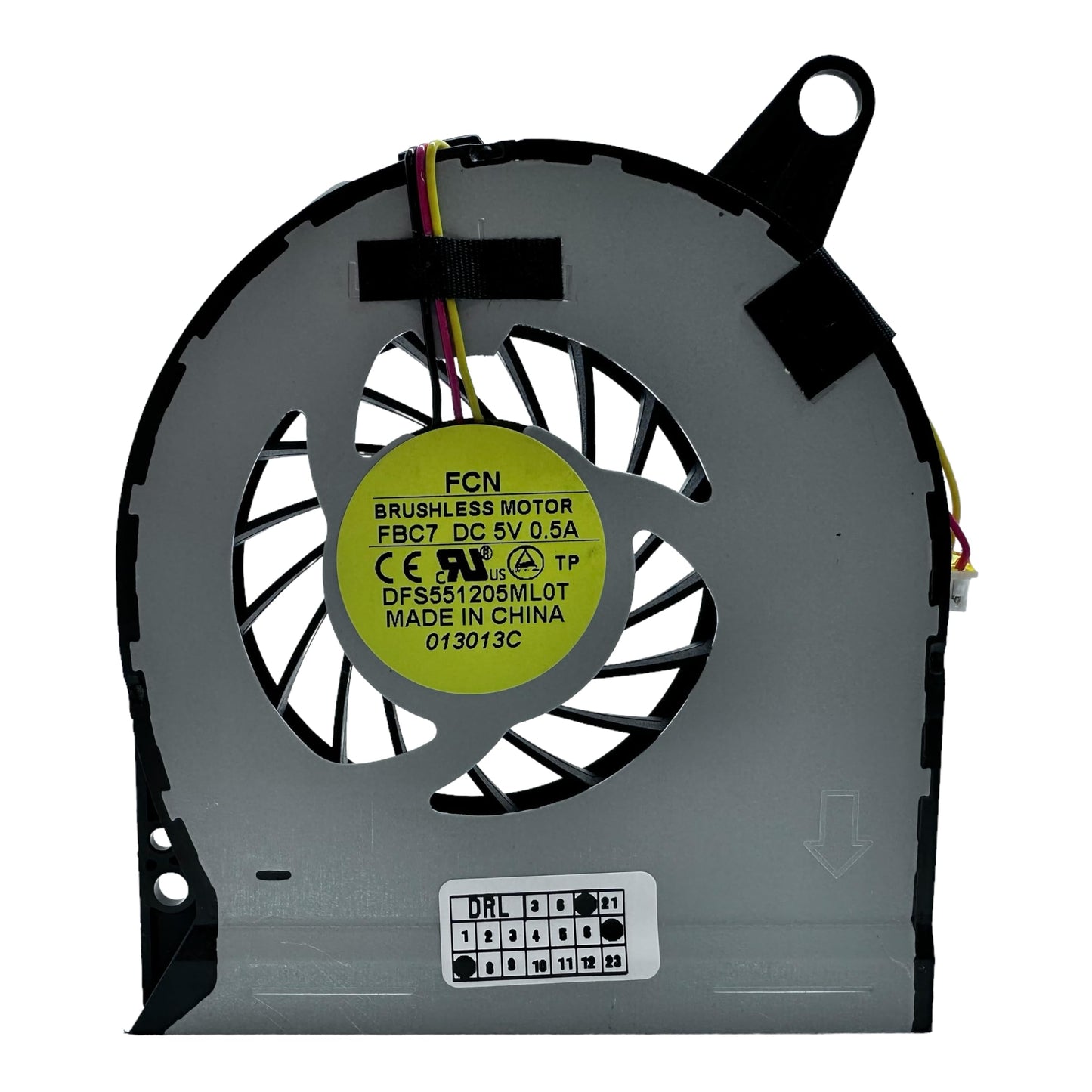 CPU Cooling Fan for Acer Packard Bell Gateway Model DFS551205ML0T FBC7 Aspire E1-731 E1-732 E1-771 V3-731 V3-771 TravelMate TMP273-M P273-M