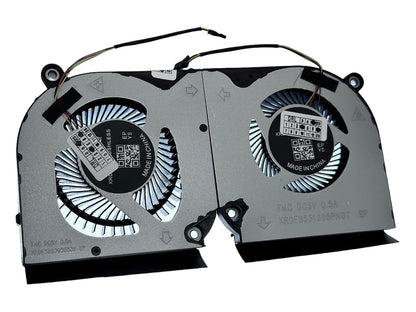 Compatible Cooling Fan Set CPU + GPU for Acer 23.QB9N2.002 23.QB9N2.001 DFS5K223052836 NS85C51-20H13 NS85C51-20H15 DFS531005PL0T