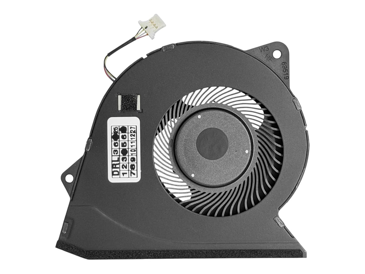 Compatible Cooling fan 0RFF51 RFF51 0VD28G, NS75C40-21K14, DC28000WFF0 DFS5K12114464, BN7506S5H-000P, DC28000WFU0, DC28000117D0, for Dell Inspiron 3510 3511 3515 3520 3525 3530 3535, DC15250, DC15255