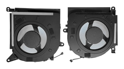Compatible Cooling fans set for ThinkBook 16p G4 IRH, type 21J8, DC:12V, model DFSCL12E064869, DFSCL12E164869, 5F10S14097, 5F10S14096