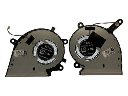 Compatible Cooling Fan Set CPU + GPU for Asus 13NR01L0T01111 13NR01L0T02211 DFS5K12115491M DFS5K12304363N