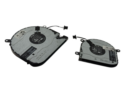 Compatible Cooling Fan Set CPU + GPU for HP M45465-001, M45466-001, TPN-W149 TPN-W150, FNA3 DFS5K22B05673A, EG50040S1-1C400-S9A, FNA5 DFS5K12114262C, EG50040S1-1C410-S9A