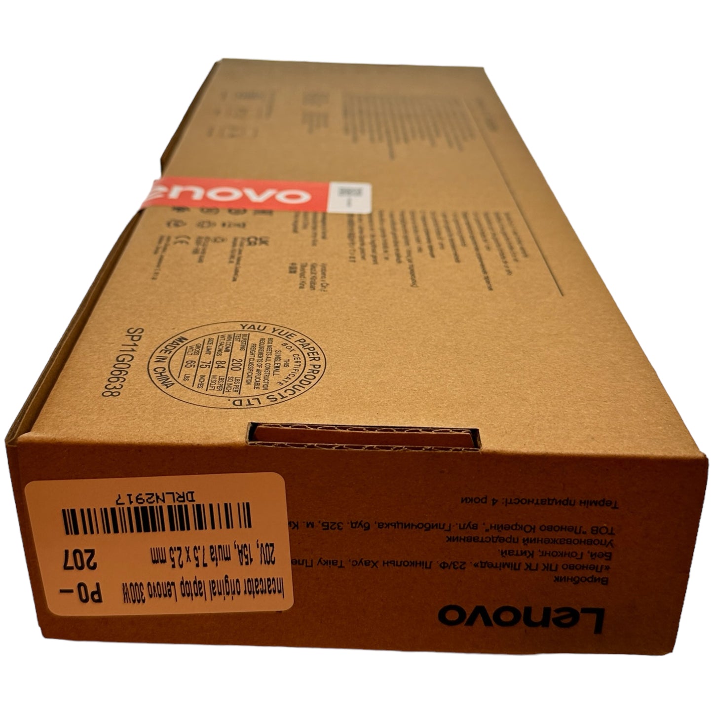 Original AC Adapter Slim Tip for Lenovo 5A11H02887 5A10W86289 5A10W86290 ADL300SLC3A ADL300SCC3A