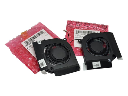Original Cooling Fan Set CPU + GPU for Acer QFJN2.001 23.QGPN2.001 23.QGPN2.002 23.QFJN2.002 DFSCL12E16486M NS8CC19-21G12 DFSCK22D05883M NS8CC19-21G11