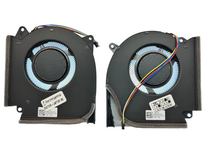 Compatible Cooling Fan Set CPU + GPU for Asus 13NR0540P01011 13NR0540P02011, DFSCK22D058830 FNAA, DFSCM227163927 FNAB