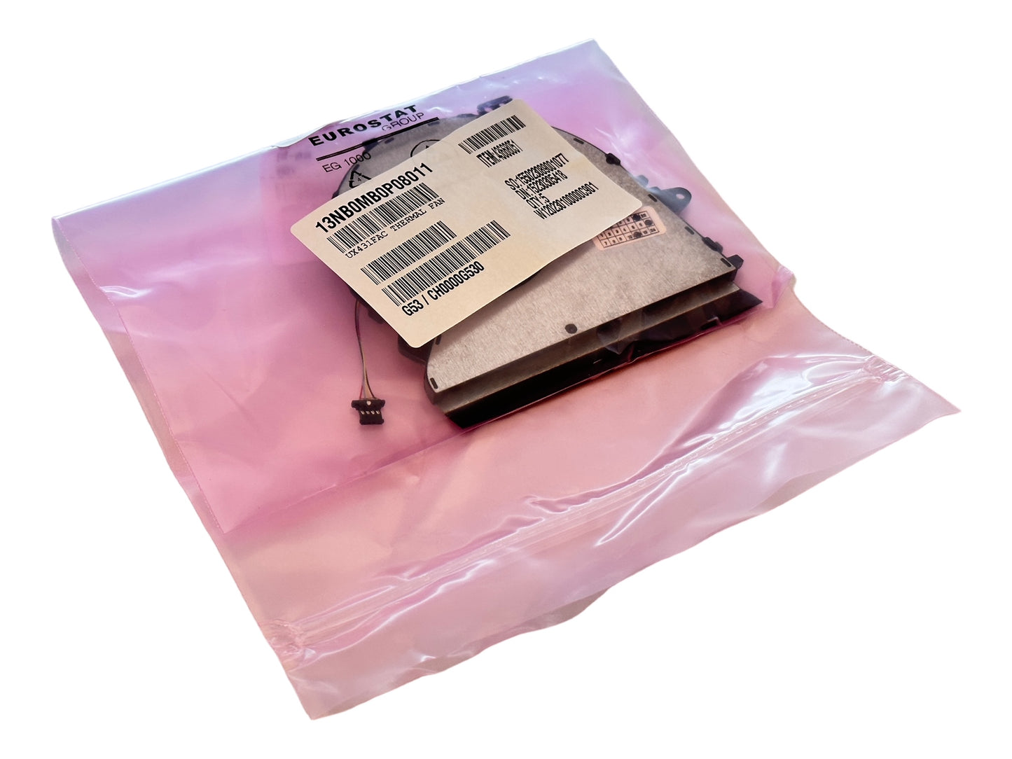 Original CPU Cooling Fan for Asus 13NB0MB0P08011 DFS5K121154915