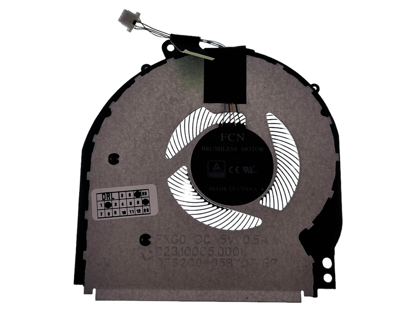 Compatible CPU Cooling Fan for HP L18222-001 L51100-001 L51102-001 023.100C5.0001 DFS200405BY0T