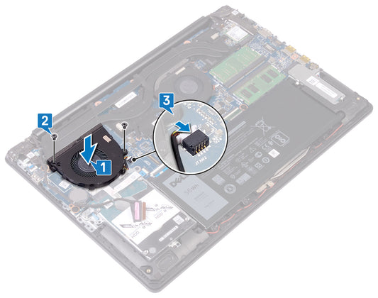 Compatible GPU Cooling Fan for Dell DC28000KVF0 GWMFV 0GWMFV