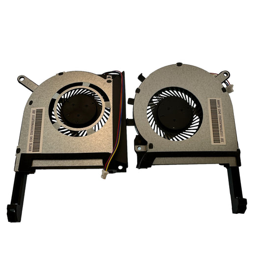 Compatible Cooling Fan Set CPU + GPU for Asus DFS5K12114262H DFS5K12304363H EP 1323-01AW0A2