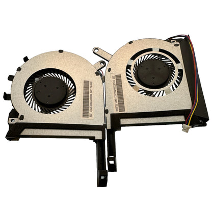 Compatible Cooling Fan Set CPU + GPU for Asus DFS5K12114262H DFS5K12304363H EP 1323-01AW0A2