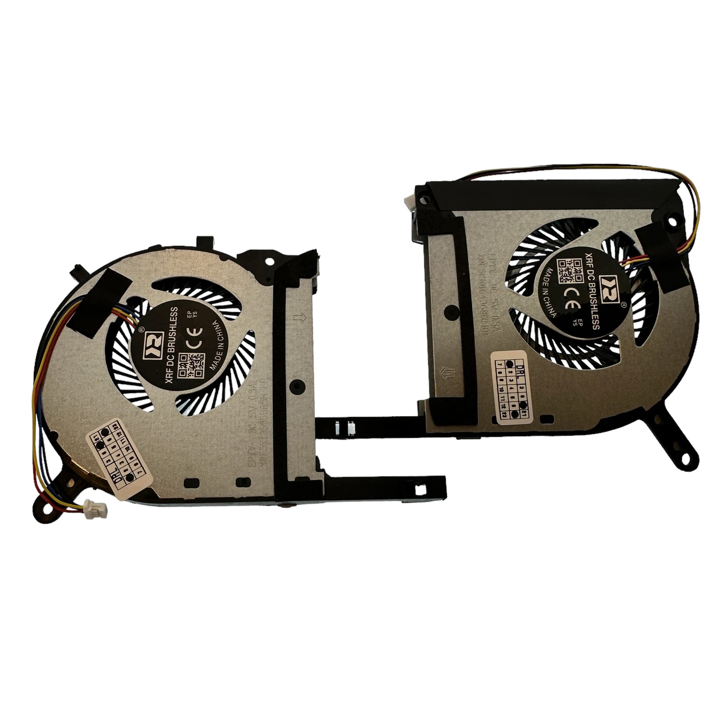 Compatible Cooling Fan Set CPU + GPU for Asus DFS5K12114262H DFS5K12304363H EP 1323-01AW0A2
