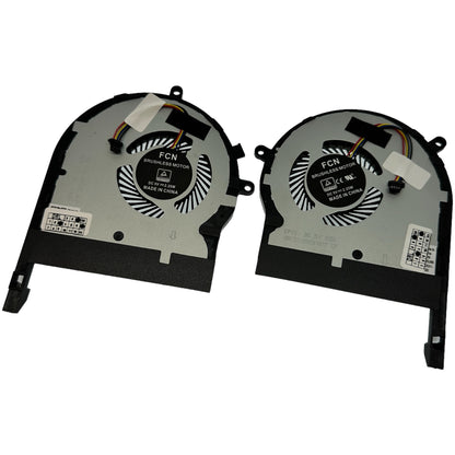 Compatible Cooling Fan Set CPU + GPU for Asus XRF501105PR0T XRF5310005PR0T DFS531005PL0T-FKPD DFS501105PR0T-FKP
