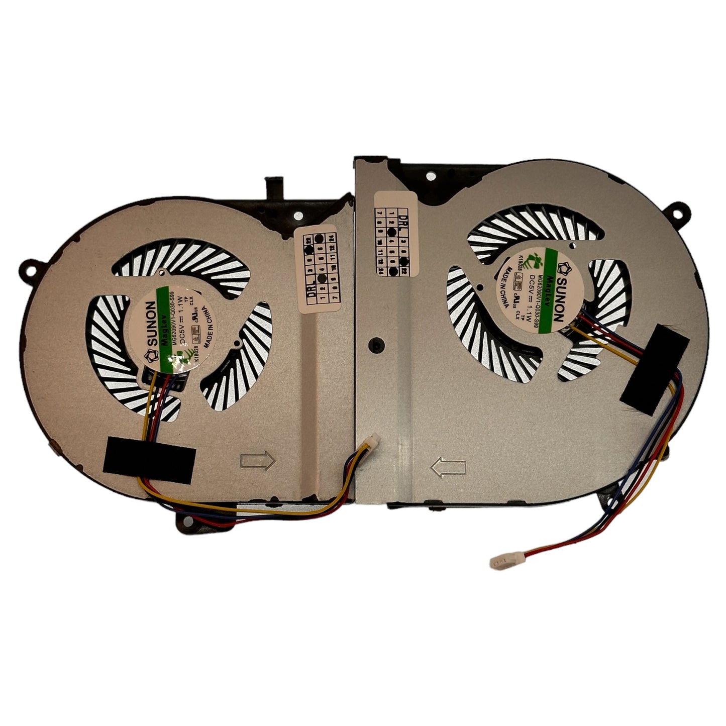 Compatible Cooling Fan Set CPU + GPU for Asus 13NB0DR0P02011 MG62090V1-Q030-S99