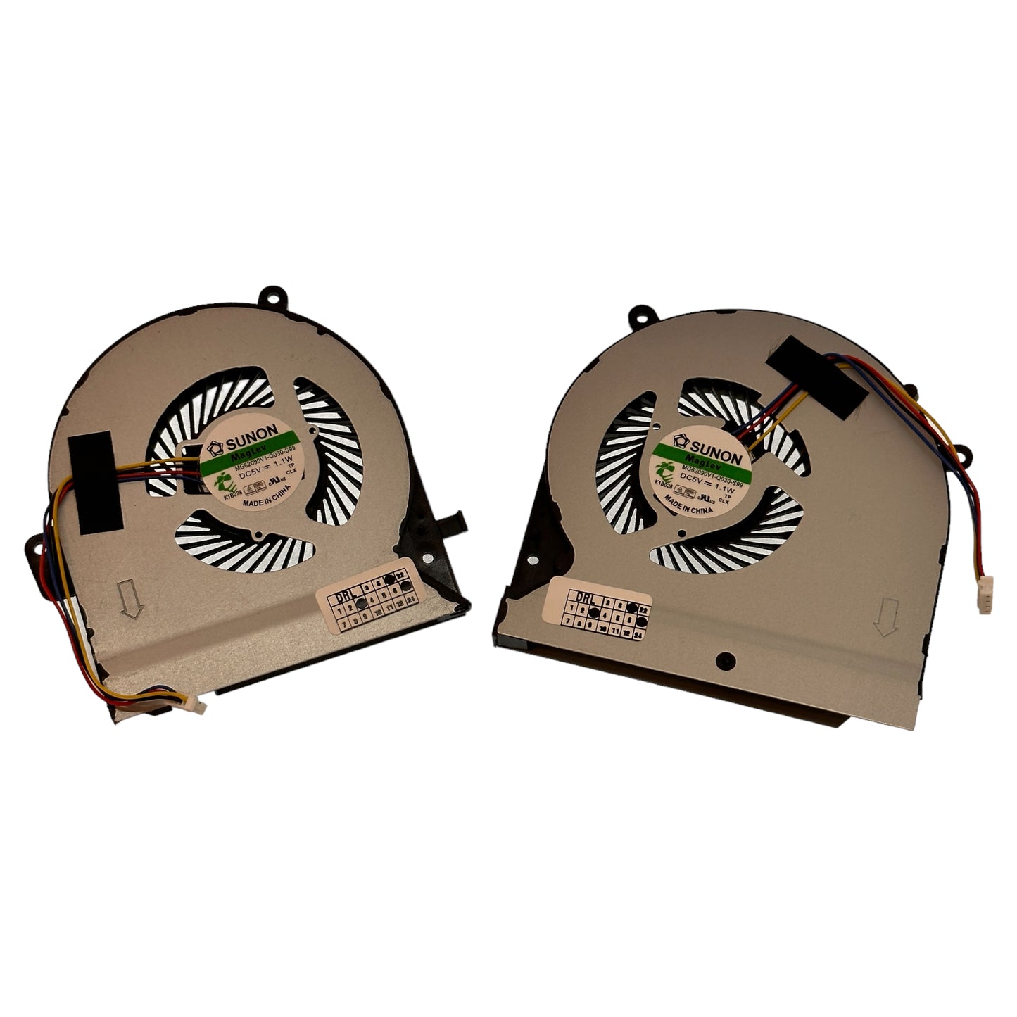 Compatible Cooling Fan Set CPU + GPU for Asus 13NB0DR0P02011 MG62090V1-Q030-S99