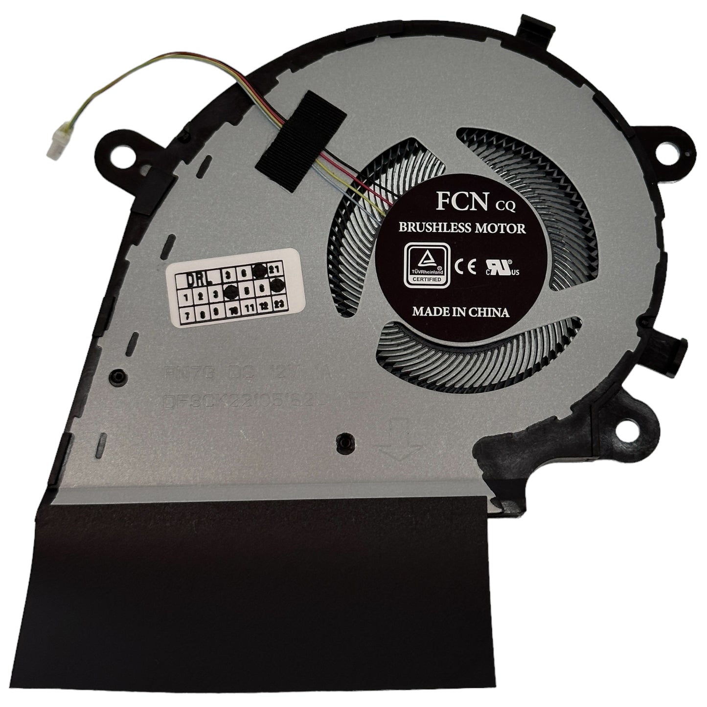 Original CPU Cooling Fan for Asus 13NR01N0P09012 13NR01N0P08013 DFSCK22105182L FMMT, 60338008801 6033B0083701